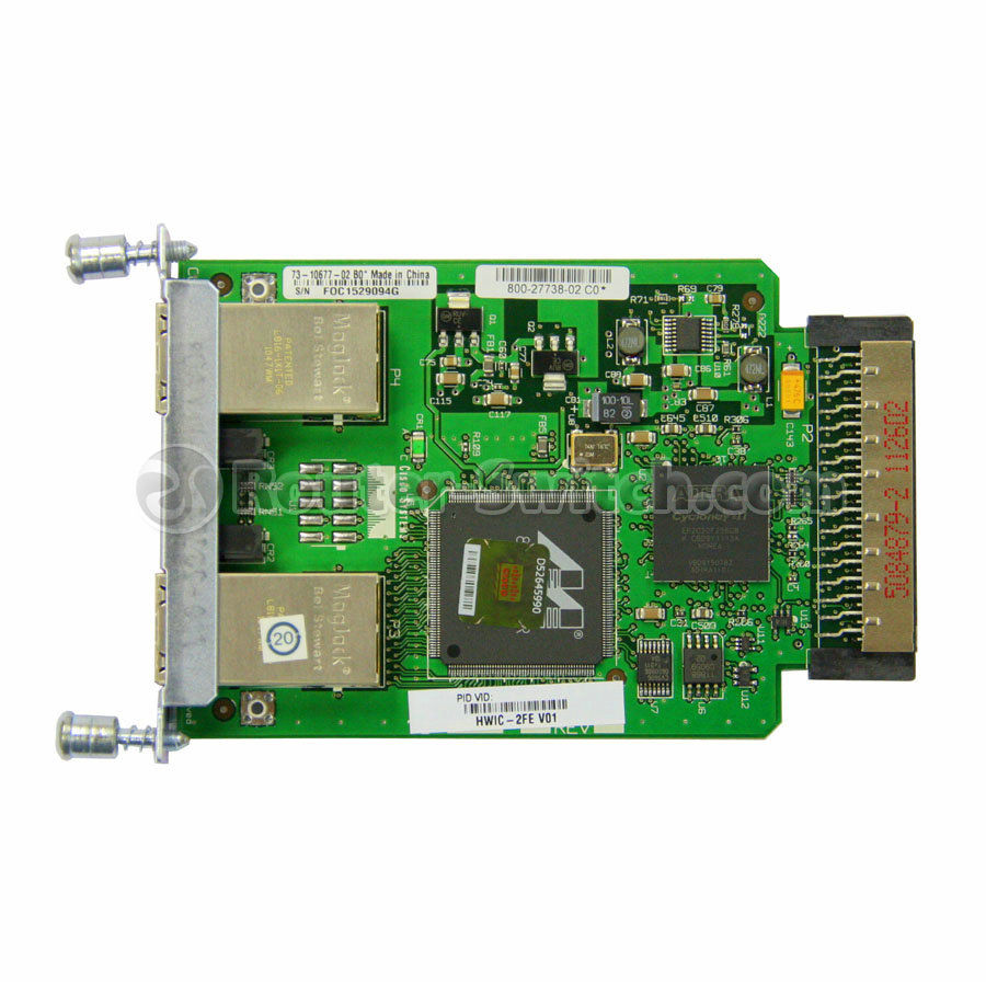 HWIC-2FE, Cisco HWIC, 2 Fast Ethernet ports