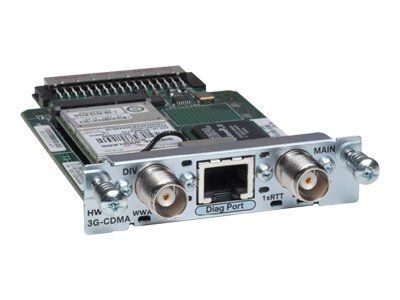 Cisco HWIC-3G-CDMA-T, 3G EVDO Rev A, 800/1900MHz, Router Expansion Module
