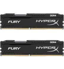 HX421C14FBK2/8 - Kingston 8GB Kit (2x4GB) DDR4-2133MHz PC4-17000 Non-ECC Unbuffered CL15 288-Pin 1.2V Memory