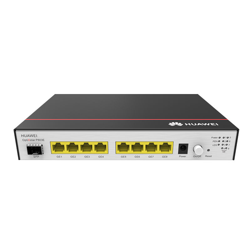 OptiXstar P803E, Huawei OptiXstar Series ONU, 8GE UNI/XGS-GPON/220x150x35mm