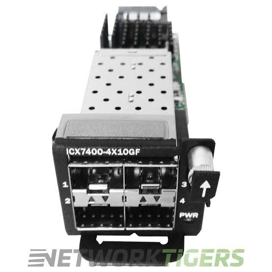 Ruckus ICX7400-4X10GF ICX 7450 4-Port 1/10GbE SFP+ Switch Module
