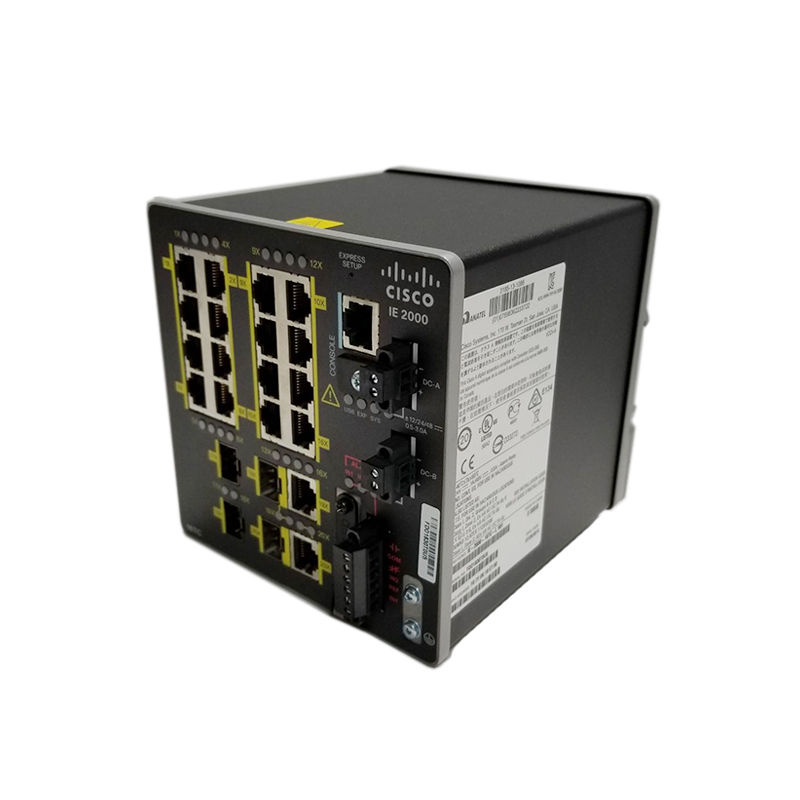 IE-2000-16TC-B, Cisco IE 2000 Switch, 16x10/100 FE/2xFE SFP/2xFE SFP Combo