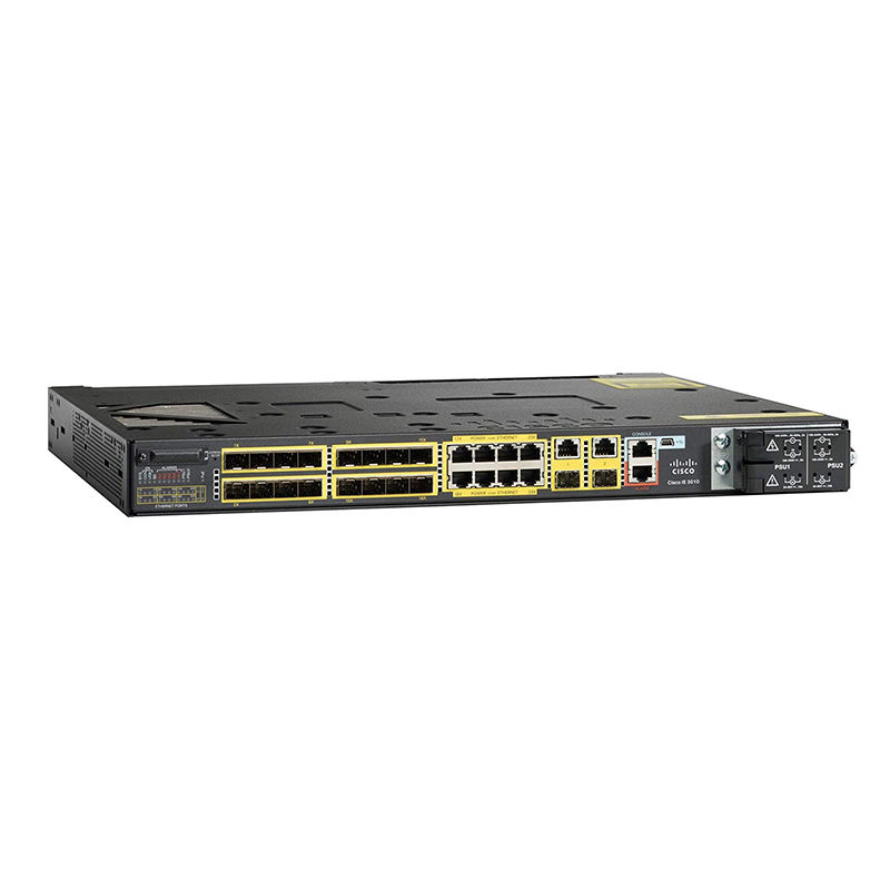 IE-3010-16S-8PC, Cisco IE3010 Switch, 16x100SFP/8xPoE/2xGE Combo Uplinks