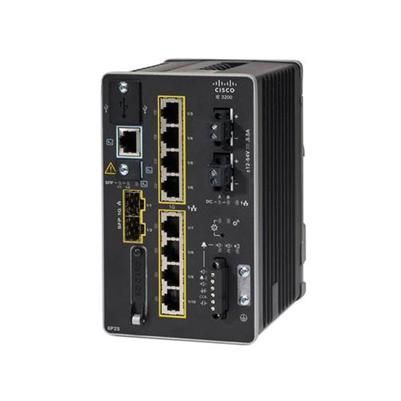 IE-3200-8P2S-E, Cisco Catalyst IE3200 Rugged Switch, 8xGE PoE/2xSFP/No Fan