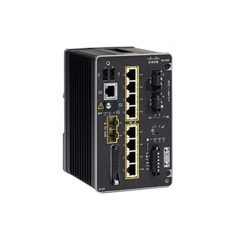 IE-3300-8T2S-A, Cisco Catalyst IE3300 Rugged Series Switch, 8xGE/2xSFP/Modular