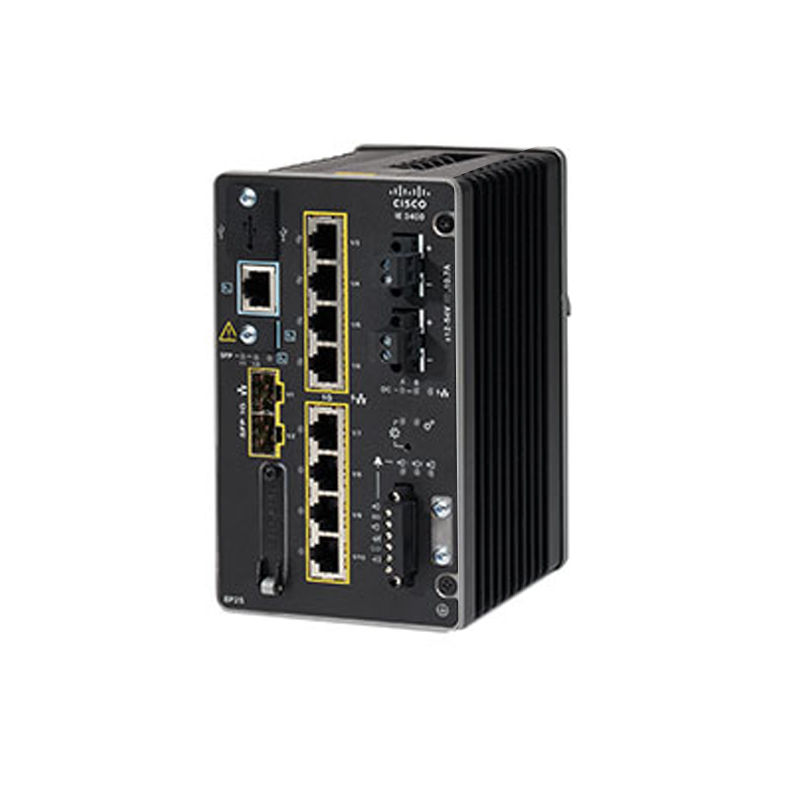 IE-3400-8T2S-A, Cisco Catalyst IE3400 Rugged Switch, 8xGE ports/2xSFP/Modular design