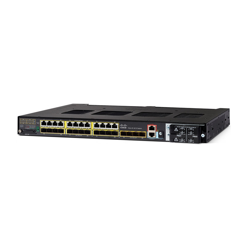IE-4010-16S12P, Cisco IE4010 Switch, 16x1G SFP/12x1G RJ45/LAN Base