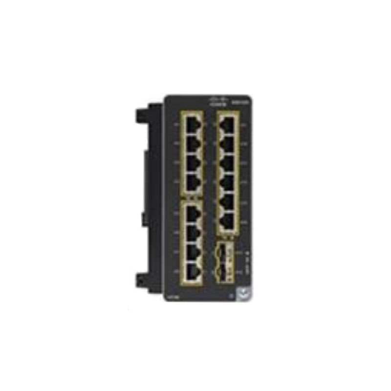 IEM-3300-14T2S=, Cisco Catalyst IE3300 Switch, 14xGE Copper/2xSFP/Industrial