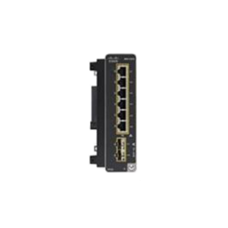 IEM-3300-6T2S=, Cisco Catalyst IE3300 Rugged Switch Module, 6xGE Copper/2xSFP/Industrial