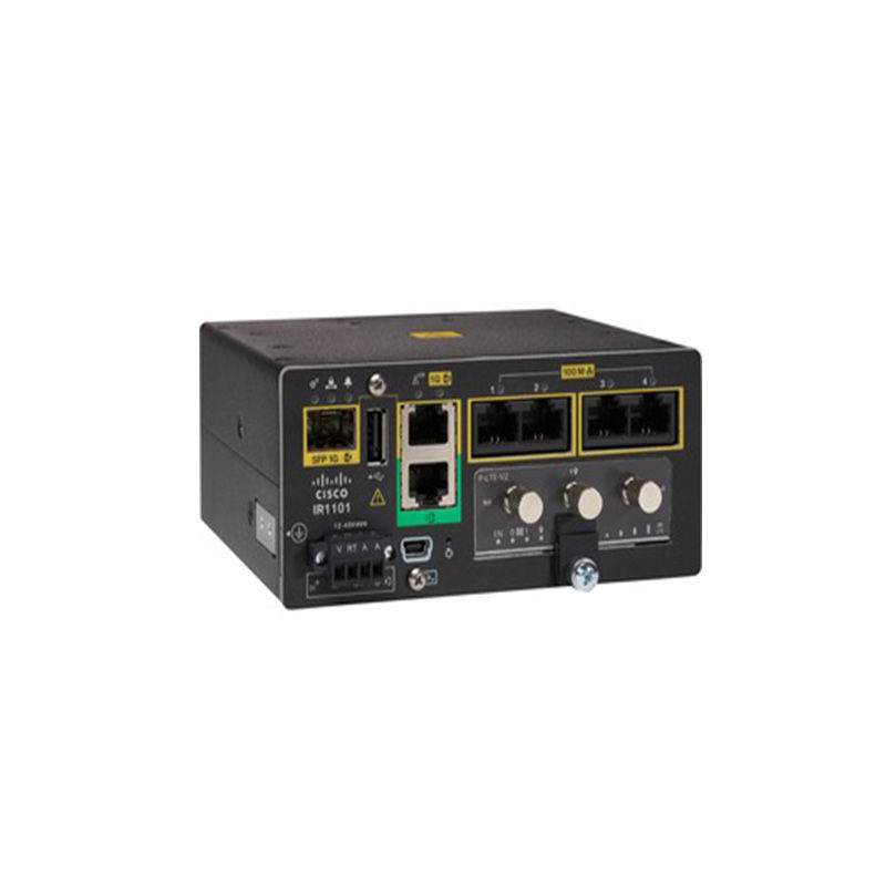 IR1101-K9-DNA, Cisco IR1101 Industrial Router, Rugged design/DNA license/Edge computing