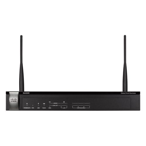 ISA550W-BUN1-K9, Cisco ISA550W Security Appliance, 1-year security subscription