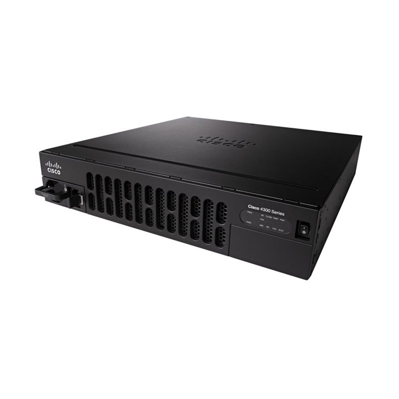 ISR4351-DNA, Cisco ISR 4351 Router, 3GE ports/3 NIM/4G DRAM