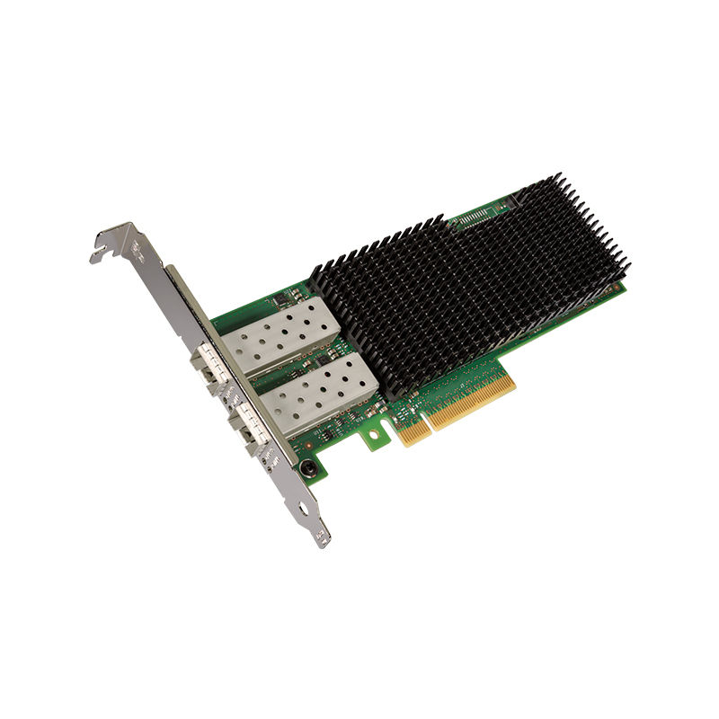 XXV710-PCI-E, Intel XXV710 Network Card, Dual 25G SFP28, PCI-E Interface, 8X Optical Port