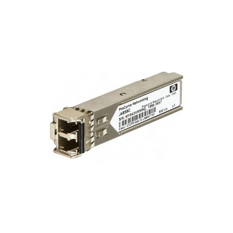 J4858C, Aruba X121 SFP Transceiver, 1G SFP, LC SX, MMF