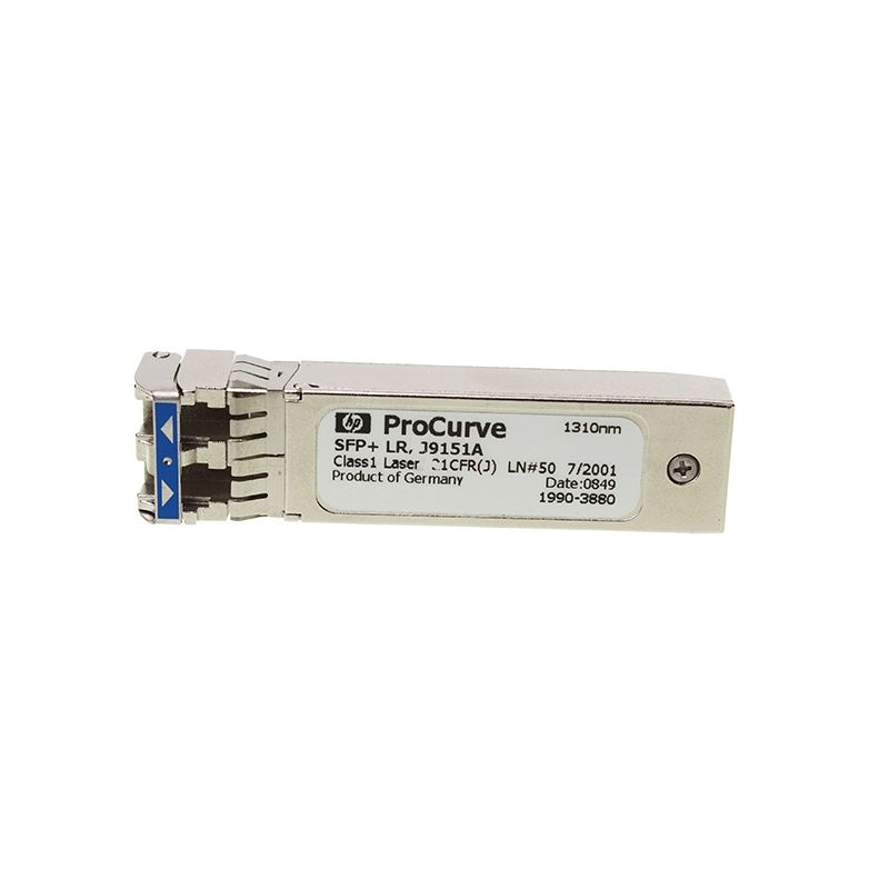 J9151A, Aruba HP X132 10G SFP+ LC LR Transceiver, 10G SFP+ LR, LC connector, up to 10km