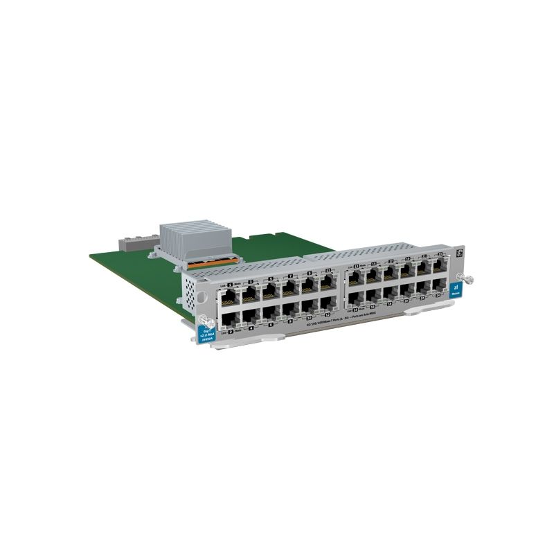J9548A, Aruba 20-port Gig-T/2-port SFP+ v2 zl Module, 20xGigabit RJ45, 2xSFP+, zl v2 Series