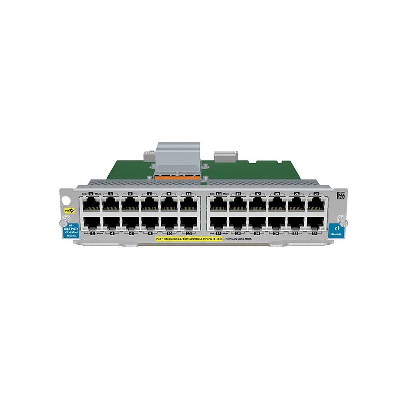 J9549A, Aruba 20-port Gig-T/4-port SFP Module, Switch Module, 20xGig-T, 4xSFP, v2 zl