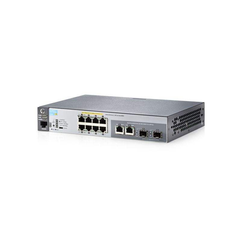 J9780A, Aruba 2530 Switch, 8xPoE+ Ports/Layer 2/Compact Size