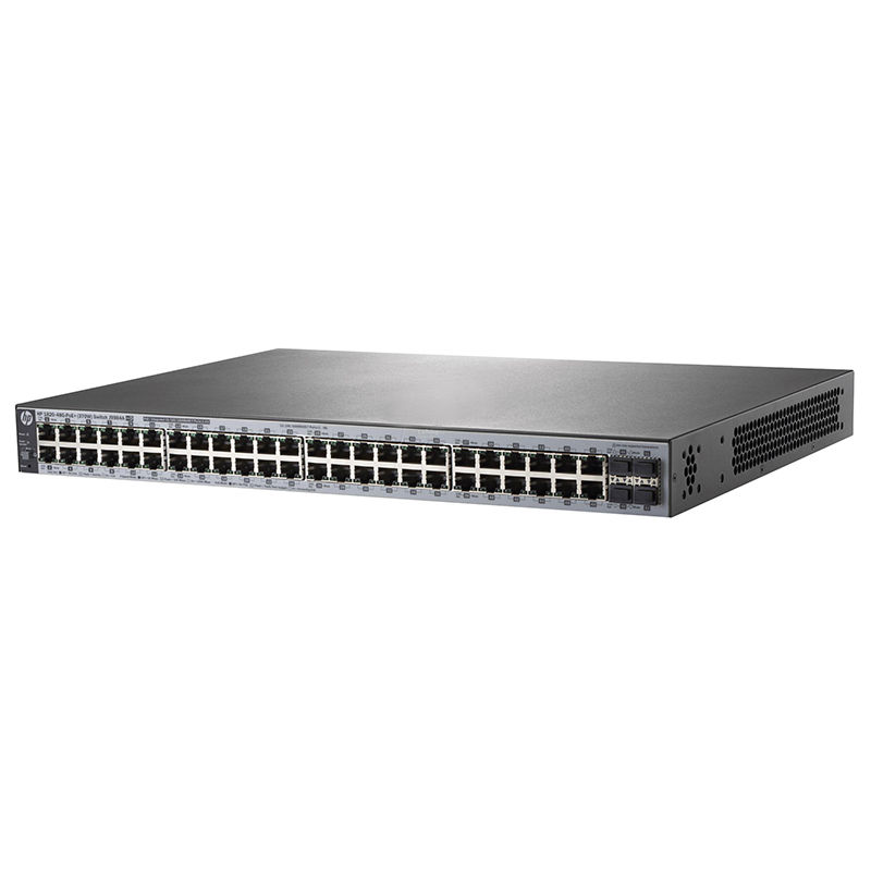 J9984A, Aruba 1820 Switch, 48xGE PoE+, 370W PoE, No Fan