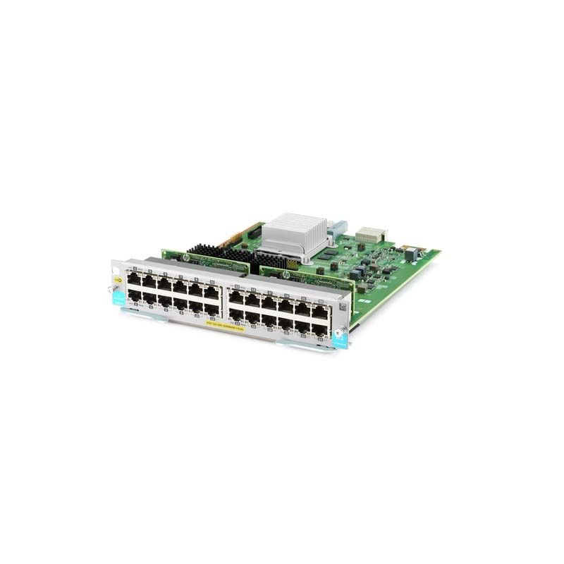 J9986A, Aruba 24-port Switch, 24x10/100/1000BASE-T PoE+, zl2 module