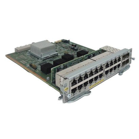 HPE Aruba J9990-61001 5400R 20-Port 10/100/1000Base-T PoE+ Expansion Module with 4-Port 1G/10GbE SFP+