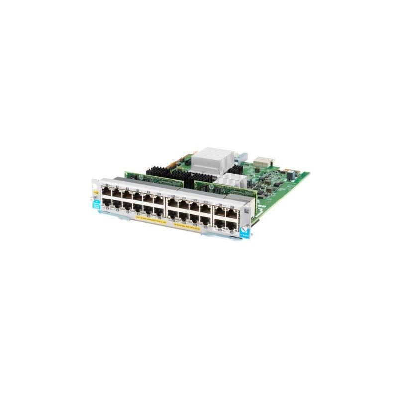 J9991A, Aruba 5400R Switch, 20xPoE+ ports/4x1G/2.5G/5G/10G ports/zl2 module