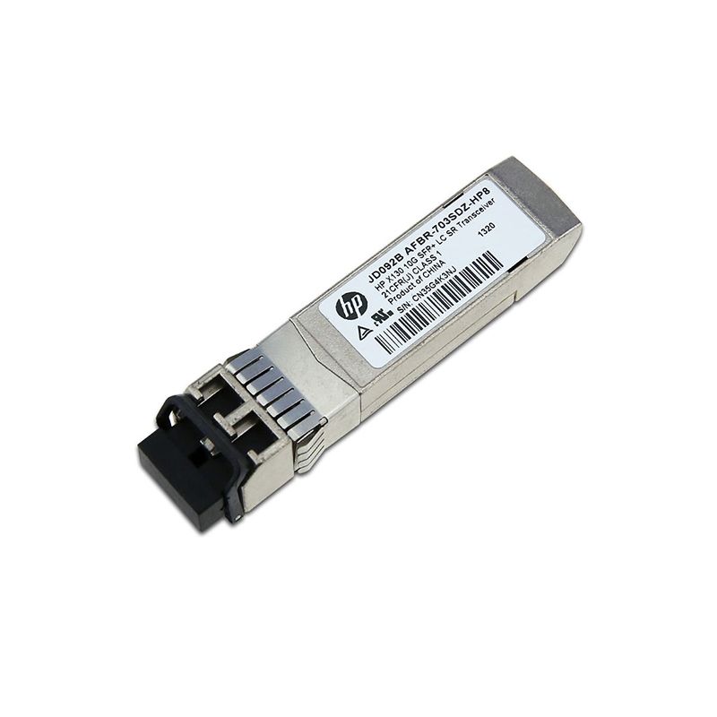 JD092B, Aruba X130 10G SFP+ Transceiver, 10G SFP+, LC connector, SR