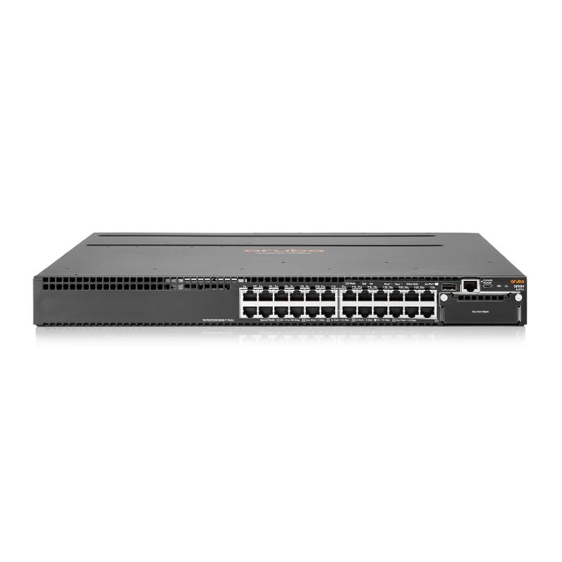 JL071A, Aruba 3810M Switch, 24xGE/1xExpansion Slot/Fanless