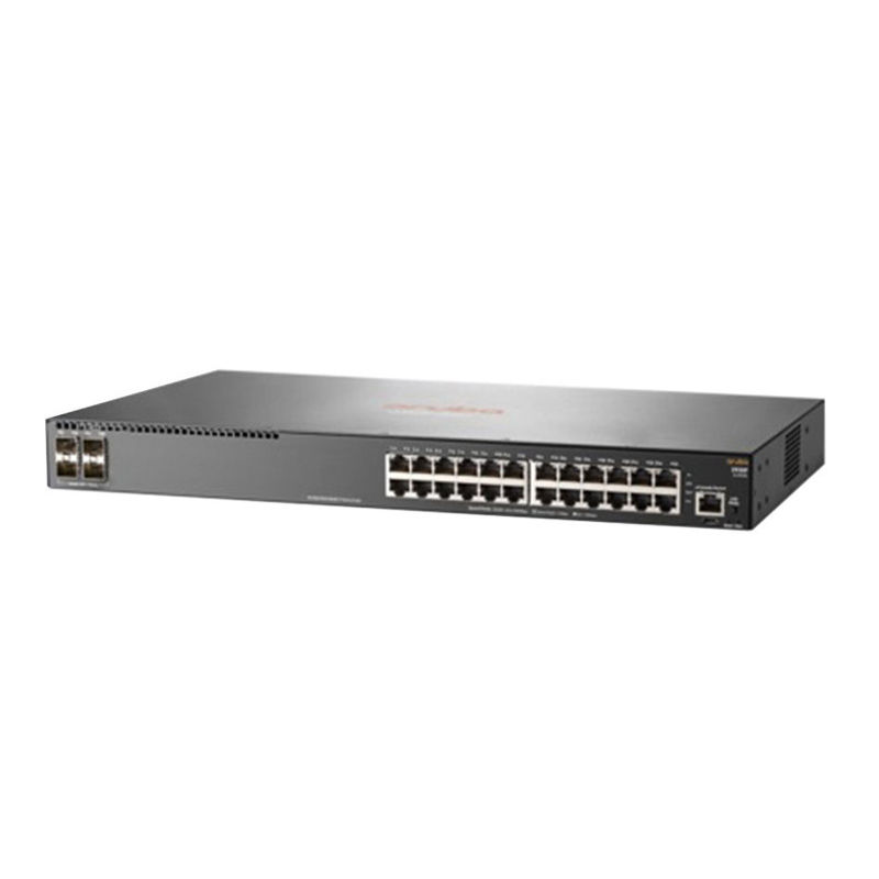 JL253A, Aruba 2930F Switch, 24xGE/4xSFP+/No Fan & PSU