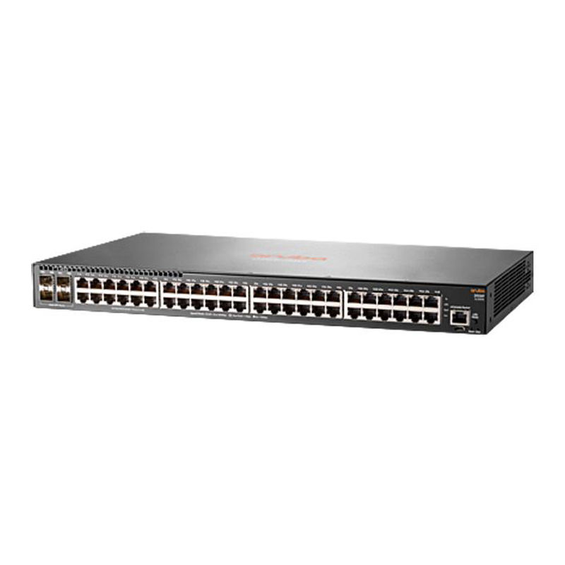 JL260A, Aruba 2930F Switch, 48xGE/4xSFP/No PSU