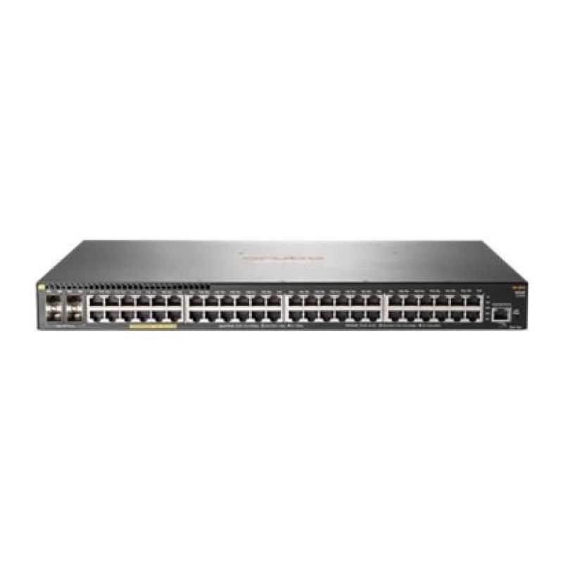 JL262A, Aruba 2930F Switch, 48xGE PoE+/4xSFP/Layer 3