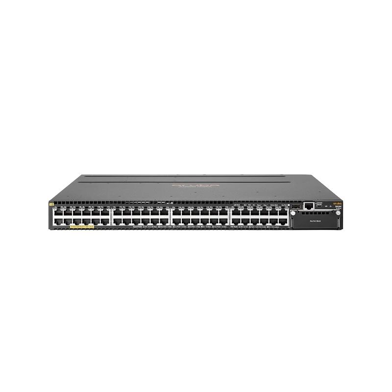 JL429A, Aruba 3810M Switch, 48xPoE+ GE/4xSFP+/1050W PoE