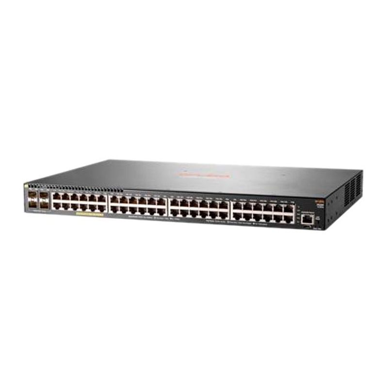 JL557A, Aruba 2930F Switch, 48xGE PoE+/4xSFP/740W PoE