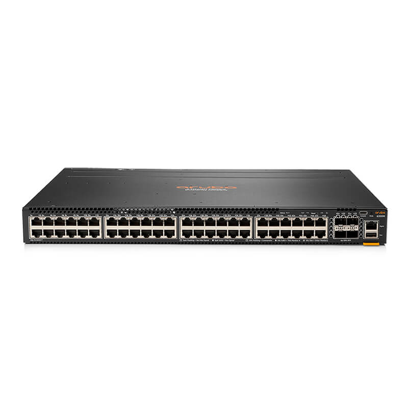 JL663A, Aruba 6300M Switch, 48x1GbE/4xSFP56/Modular Design