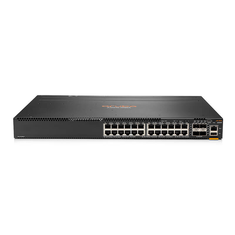 JL664A, Aruba 6300M Switch, 24x1GbE/4xSFP56/Modular Design