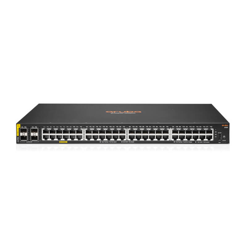 JL675A, Aruba 6100 Switch, 48xGE PoE/4xSFP+/370W PoE