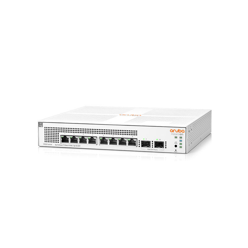 JL681A, Aruba Instant On 1930 Switch, 8xGE PoE/2xSFP/124W PoE