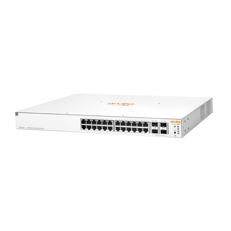 JL684A, Aruba Instant On 1930 Switch, 24x1G PoE/4xSFP+/370W PoE