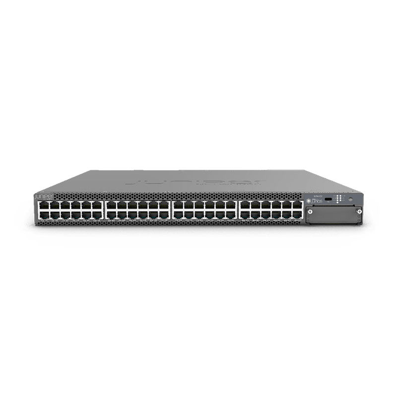 EX4400-24T, Juniper EX4400 Switch, 24x1G/2x100G uplinks/MACsec optional/Module optional
