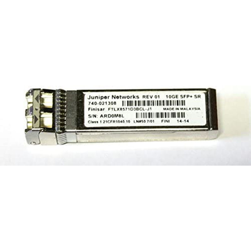 QFX-SFP-10GE-SR, Juniper QFX Series SFP+ Optics, 10GBase-SR/850nm/300m MMF