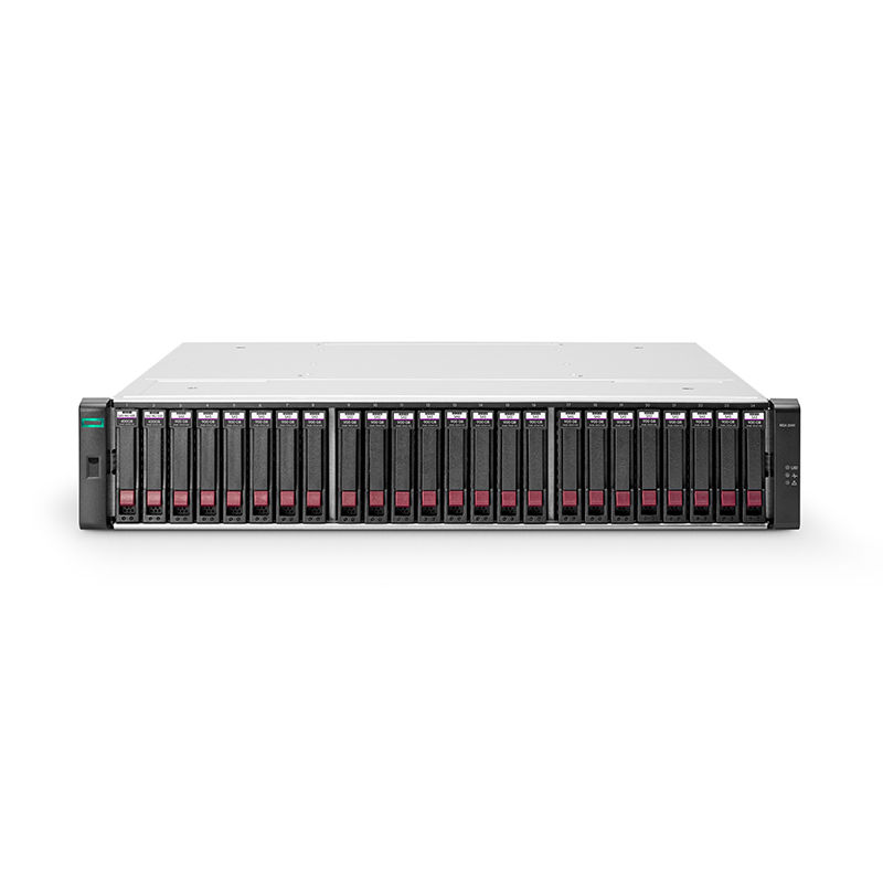 K2R80A, HPE MSA 2040 Storage, Dual Controller SFF/DC Power/ES SAN