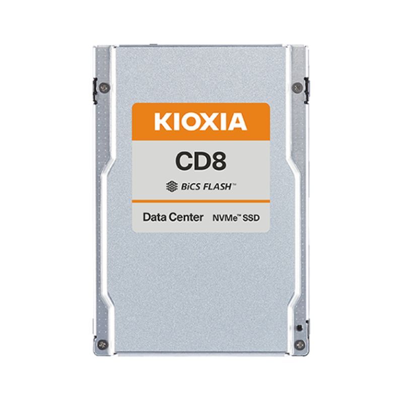 KCD8XPUG15T3, Kioxia CD8 SSD, 15.36TB/U.2/PCIe 4.0 x4/NVMe