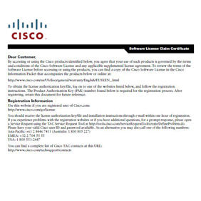 Cisco L-SL-A901-A, Cisco ASR 901 License, Advanced Metro IP/Electronic Distribution/No Hardware