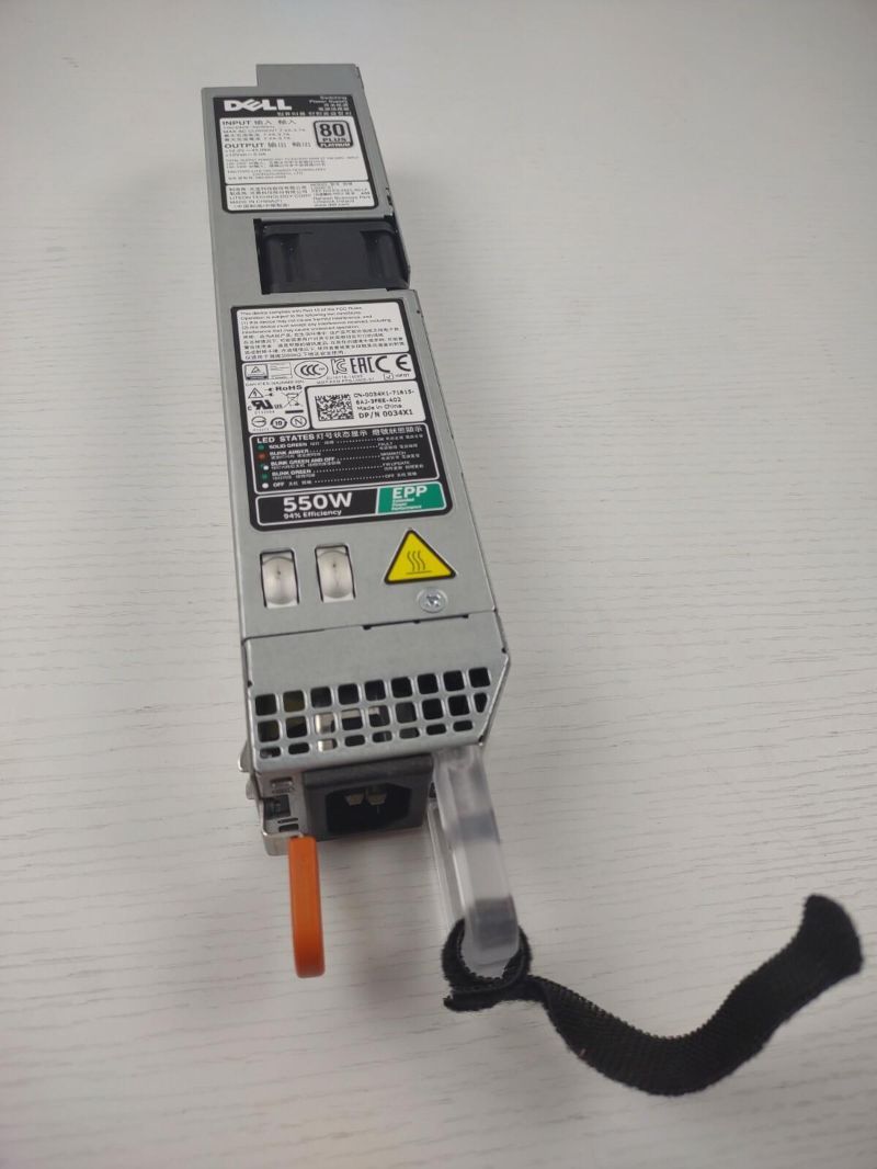 Dell L550E-S1 550W Power Supply for PowerEdge R320/R420/R430