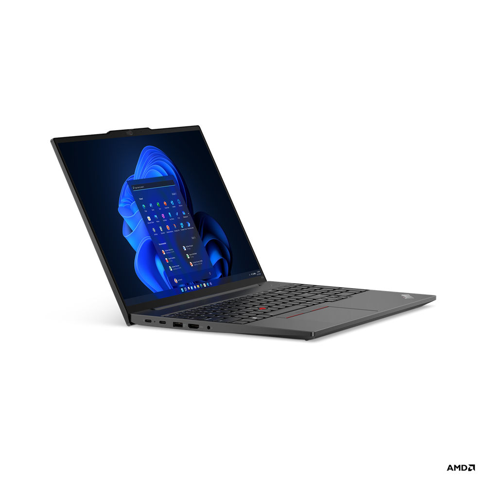 Lenovo ThinkPad E16 Gen 1 (AMD) AMD Ryzen™ 7 7730U Laptop 40.6 cm (16") Touchscreen WUXGA 16 GB DDR4-SDRAM 512 GB SSD Wi-Fi 6 (802.11ax) Windows 11 Pro US English Black