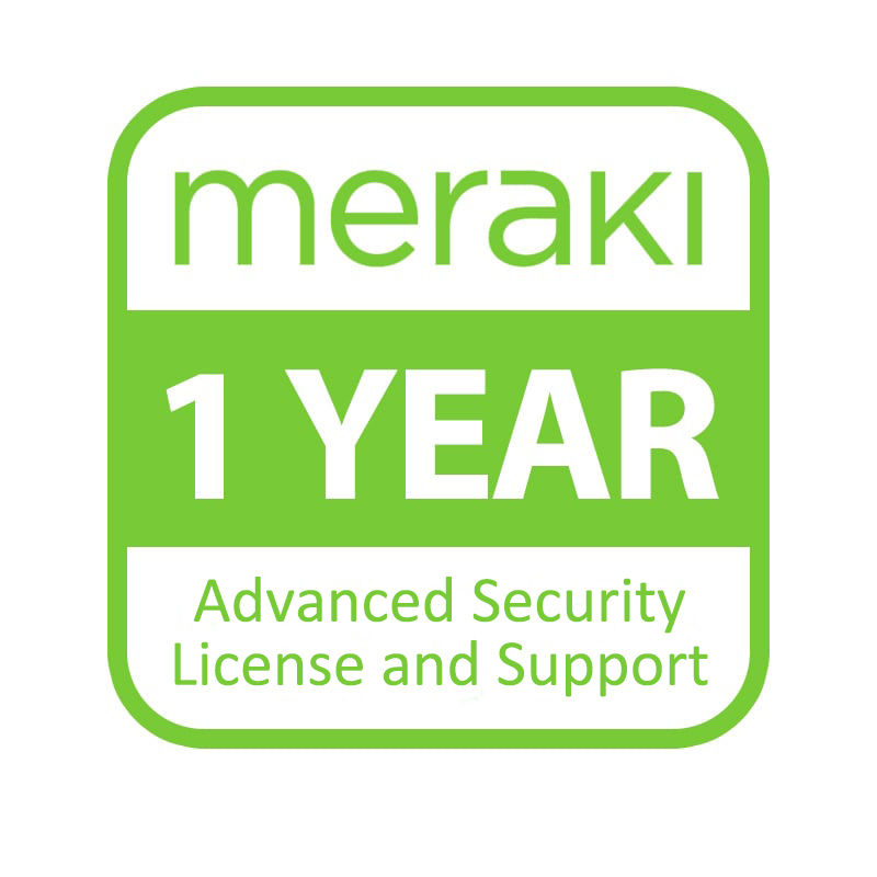 LIC-MX100-SEC-1YR, Cisco License, 1 year license/Advanced Security/Support
