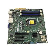 MBD-X10SLH-F-B - Supermicro X10SLH-F Socket LGA1150 Intel C226 Express PCH Micro-ATX System Board (Motherboard) Supports Xeon E3-1200 v3/E3-1200 v4 Series DDR3 4x DIMM