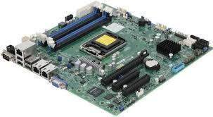 MBD-X10SLL-F-O - Supermicro X10SLL-F Socket LGA1150 Intel C222 Express PCH Chipset Micro-ATX System Board (Motherboard) Supports Xeon E3-1200 v3/E3-1200 v4 Series DDR3 4x DIMM
