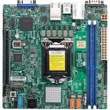 MBD-X12STL-IF-O - Supermicro X12STL-IF Socket LGA1200 Intel C252 Chipset Mini-ITX System Board (Motherboard) Supports Pentium/Xeon E-2300 DDR4 2x DIMM