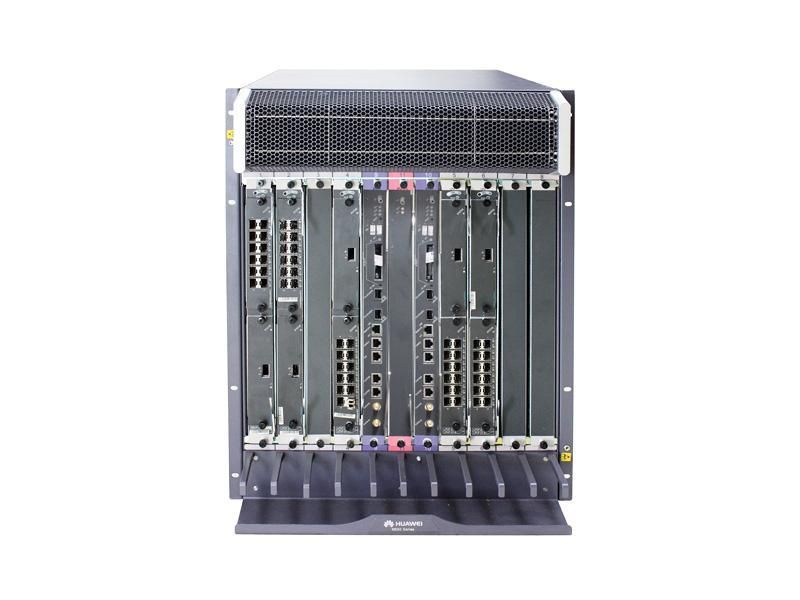 ME0P16BASD32, Huawei ME60 Router, ME60-X8 chassis/2+1 redundant SRU/SFU/4 DC power